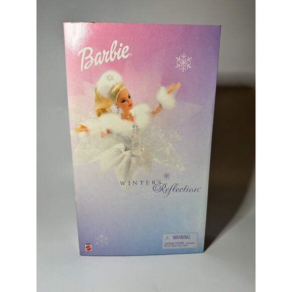 2000 Winter's Reflection Barbie Doll Mattel New Never Removed from Box - Picture 9 of 9